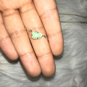 Mint Kendra necklace